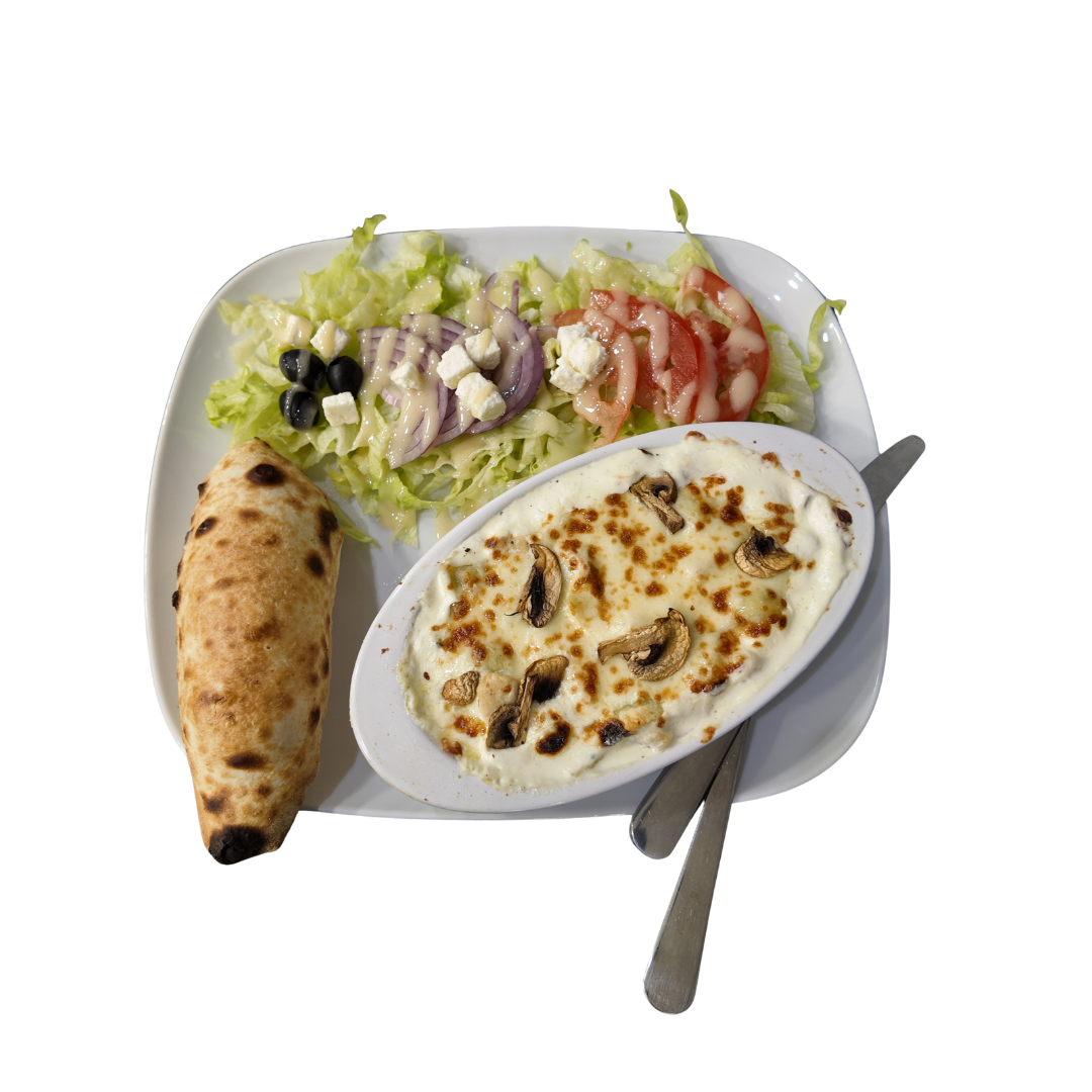 gratin poulet chamignons